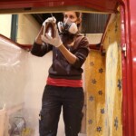 und immer alles schön mit Rostschutzfarbe behandeln