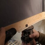 Hubdach Abschluss innen