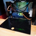 Stromversorgung unter dem Fahrersitz