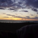 Sonnenuntergang am Elea Strand