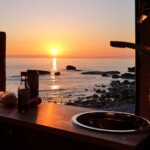 Übernachtung am Kalamitsiou Strand bei Kardamili
