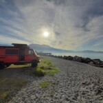Stellplatz am Strand in Kalamata