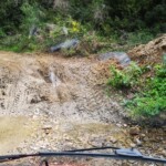 Strasse zum Übernachtungsplatz