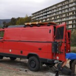 Radwechsel beim Saladi Beach Hotel