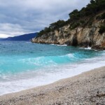 Strand in der Nähe der Seal Cave