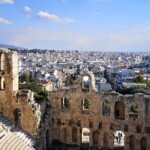 Blick über Athen
