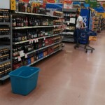 Wenn es regnet im Einkaufszentrum