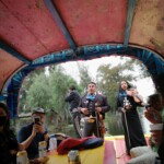 Trajinera in Xocimilco